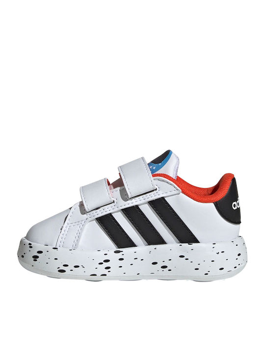 GRAND COURT 2.0 Παιδικά Sneakers με Σκρατς Λευκά