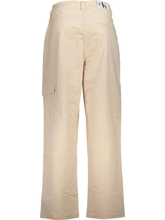 Damen Hoch tailliert Stoff Hose Rosa