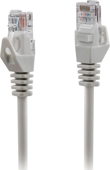 NOD U/UTP Cat.5e (Gigabit) Καλώδιο Δικτύου Ethernet 3m Γκρι