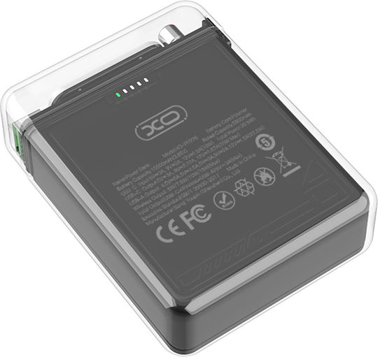 XO PR226 Power Bank 10000mAh 18W with USB-A Port Quick Charge 3.0 Black