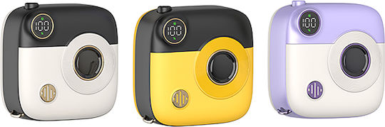 XO PR223 Power Bank 10000mAh 5W with USB-C Port Black & Yellow