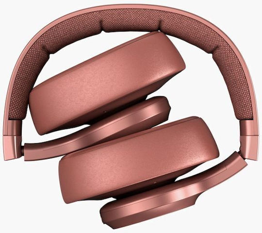 Fresh 'n Rebel Clam 2 Wireless / Wired Over Ear Headphones with 80 hours of Operation Safari Red