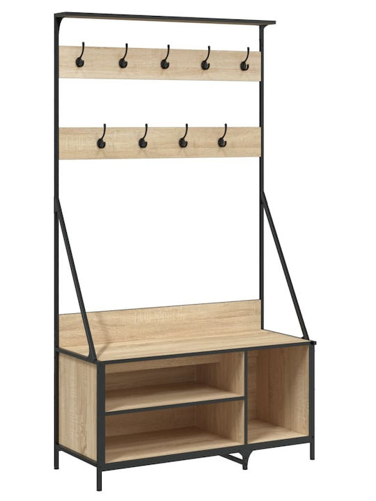 vidaXL Κρεμάστρα Δαπέδου 184cm
