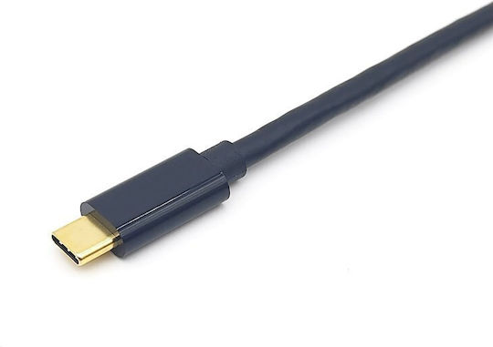 Equip HDMI 1.4 High Speed 1080p 120Hz Cable HDMI Male - USB-C Male 3m Black