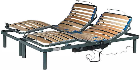 Ergonomischer Rahmen für Halb-Doppelbett 110x200cm