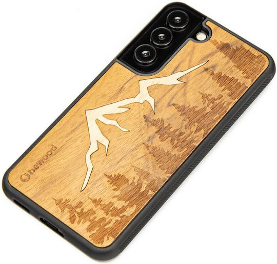 Bewood Back Cover Lemn Maro (Galaxy S22 5G)