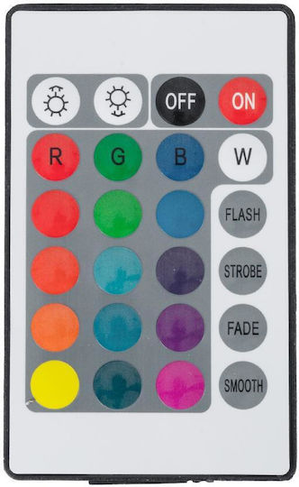 GloboStar Αδιάβροχος LED Προβολέας 30W RGB με Τηλεχειριστήριο IP66