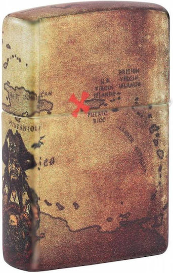 Zippo Pirate Ship Αντιανεμικός Αναπτήρας Φλόγας Πολύχρωμος