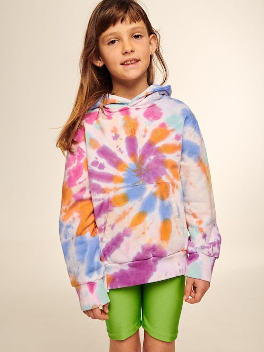 Kids Legging Cycling Short Lime Amaryllis