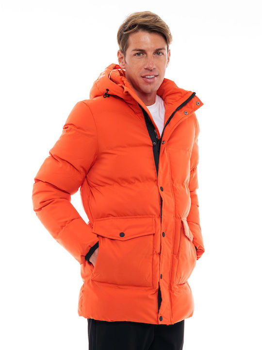 Biston Winter Jacket Puffer Red