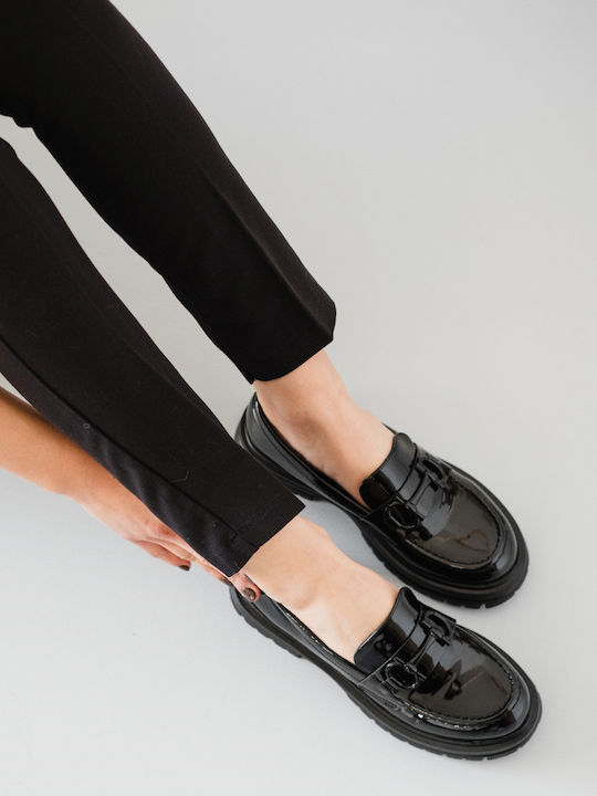 Γυναικεία Loafers σε Μαύρο Χρώμα