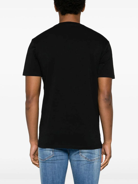 Dsquared2 Herren Kurzarmshirt Black.