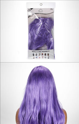 Carnival Wig Straight Purple