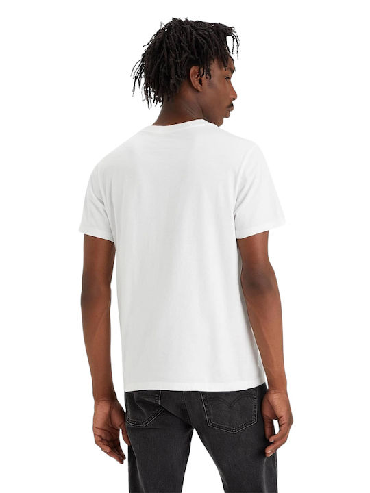 Levi's Men's Short Sleeve T-shirt White.