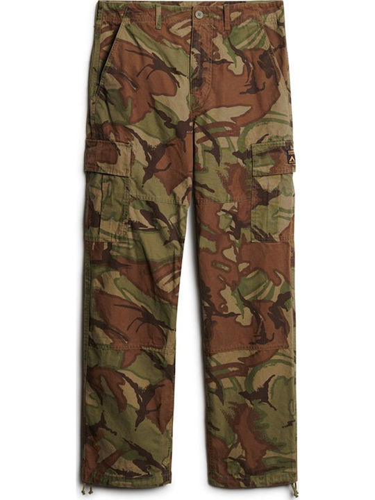 Trousers Cargo in Baggy Line ''OUTLINE CAMO''