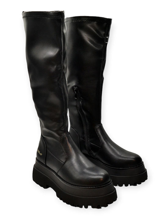 Replay Damenstiefel Schwarz