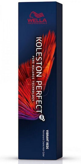 Wella Koleston Perfect Me+ Vibrant Reds Βαφή Μαλλιών 55/65 Εντονο Καστανό Ανοιχτό Βιολέ Μαονί 60ml