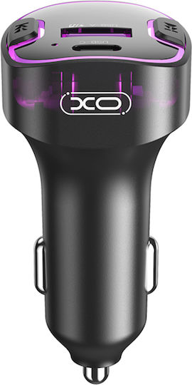 XO FM Transmitter Αυτοκινήτου BCC12 με Bluetooth / USB
