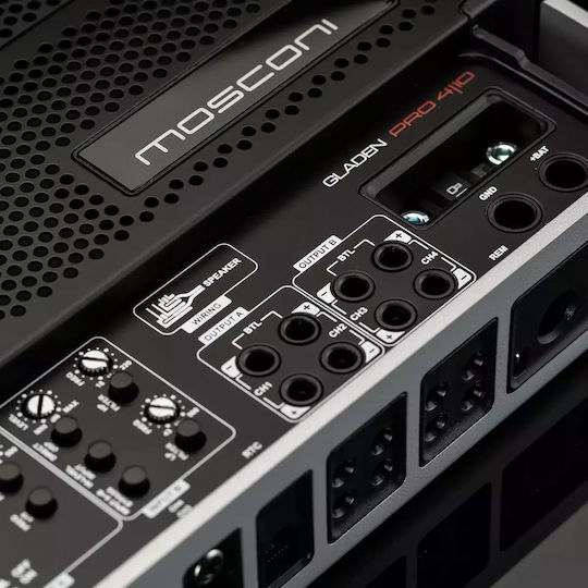 Mosconi Pro 4 Car Audio Amplifier 4 Channels DSP Class A