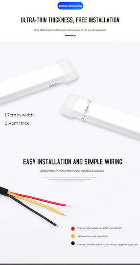 LED Ταινία Αυτοκινήτου 60cm TC29