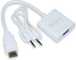 Inca IHTVJ-7TB Μετατροπέας HDMI male σε USB-A / VGA female
