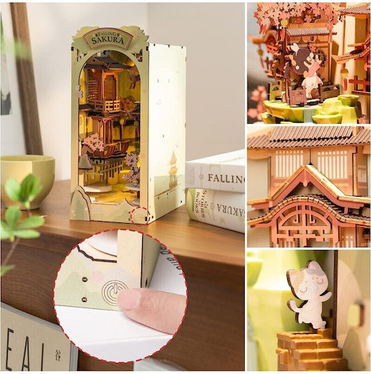 Rolife Παιχνίδι Κατασκευών Ξύλινo Falling Sakura για Παιδιά 14+ Ετών
