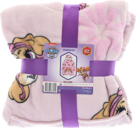 Nickelodeon Decke Vlies Paw Patrol Rosa 58x70cm