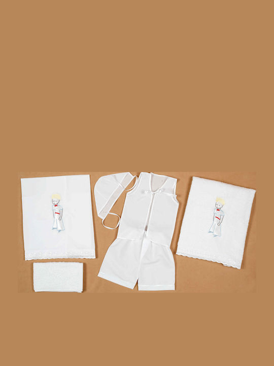 Katsigiannis Baptism Set with Little Prince Theme 6 Pieces Z60-195