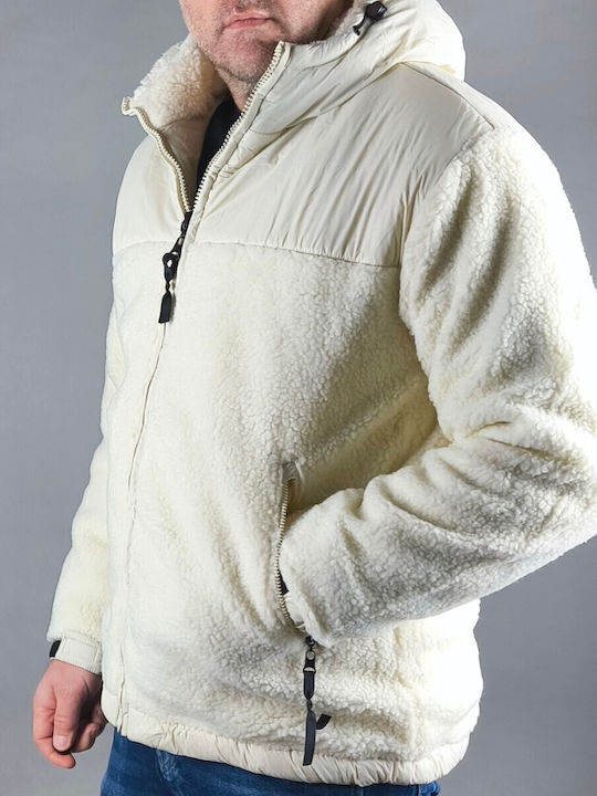 Winter Jacke Beige