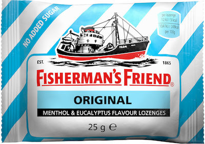 Fisherman's Friend Original Lozenges for Children for Dry and Productive Cough Eucalyptus & Mint 25gr 1pcs