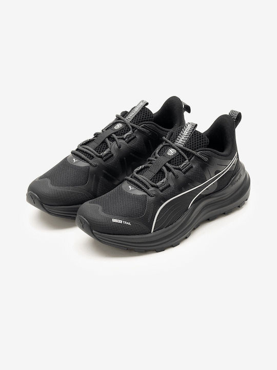 Puma Reflect Lite Ανδρικά Αθλητικά Παπούτσια Trail Running Μαύρα