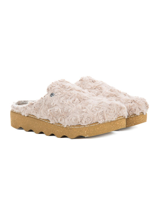 Rohde Winter Women's Slippers in Beige color