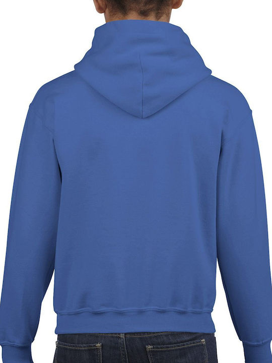 Blend Youth Hooded Kids Sweatshirt Gildan 18500B Royal