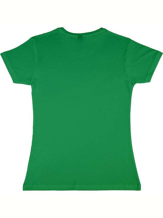 Γυναικείο T-Shirt Βισκόζη-Βαμβάκι Lily Nakedshirt 508012 Kelly Green