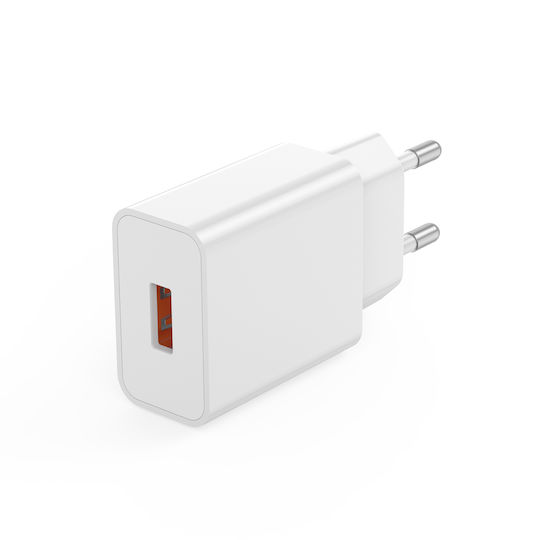 XO Charger Without Cable with USB-A Port 18W Whites (L127)