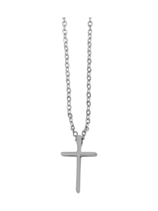 Akzent Cross from Steel with Chain