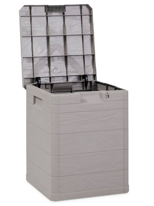 Toomax Plastic Outdoor Storage Box Italy 90lt Gray 42.5x45x50cm