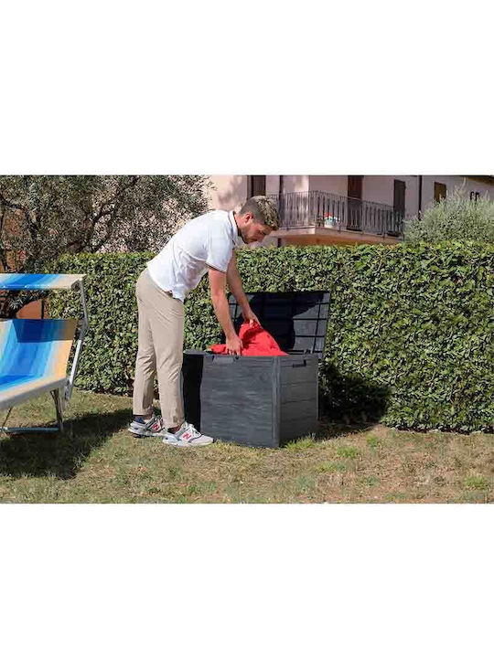 Toomax Outdoor Storage Box Italy 160lt Gray L77.5xW44.5xH53cm