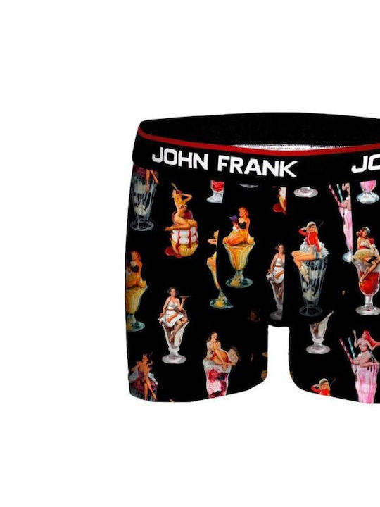 John Frank Herren Boxershorts Colorful 1Packung