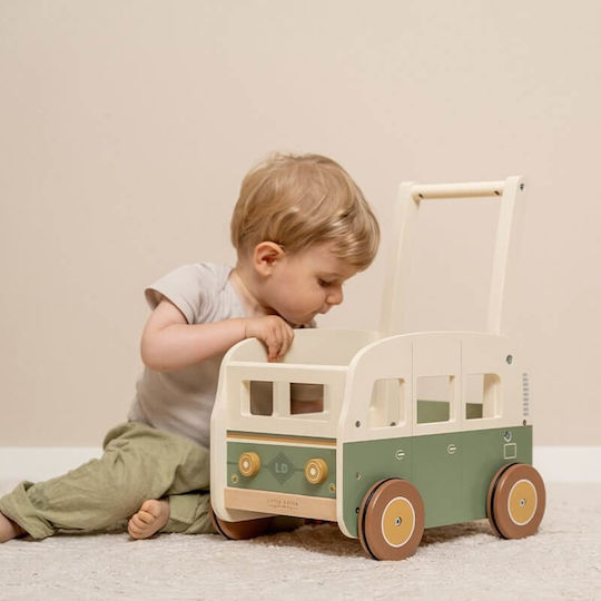 Little Dutch Vintage Wagon FSC Αυτοκινητάκι για 12+ μηνών Μπεζ