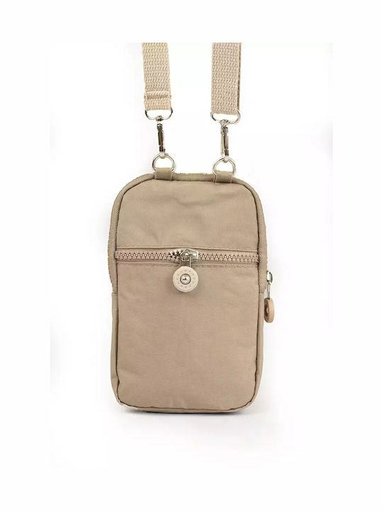 Megapolo Women's Mobile Phone Bag Beige