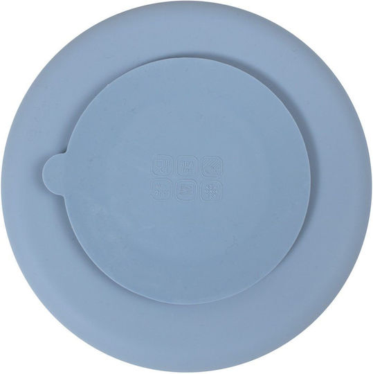 Filibabba Baby Food Bowl made of Silicone Blue
