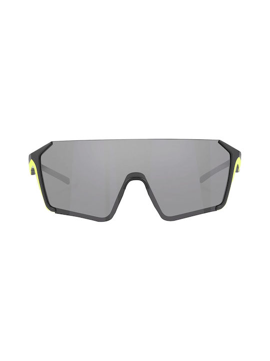 Red Bull Spect Eyewear Men's Sunglasses with Black Plastic Frame and Gray Lens JADEN-003