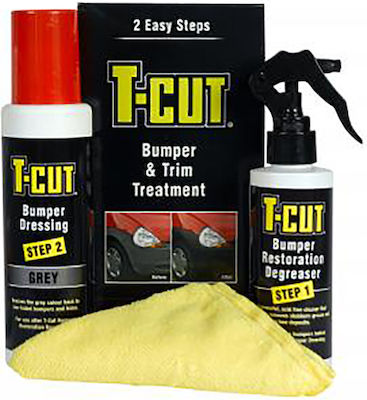 T-Cut Bumper Trim Treatment Kit Επιδιόρθωσης για Γρατζουνιές Αυτοκινήτου Γκρι