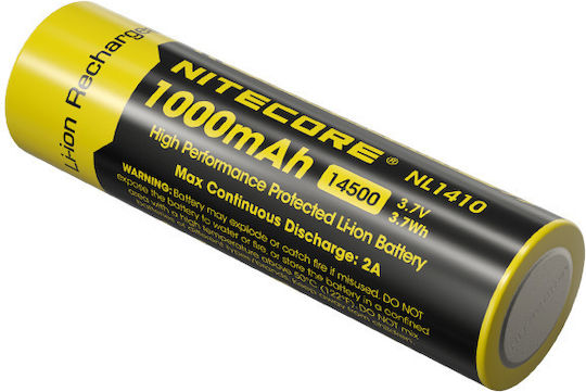 NiteCore Презареждаща батерия 14500 Li-ion 1000mAh 1бр