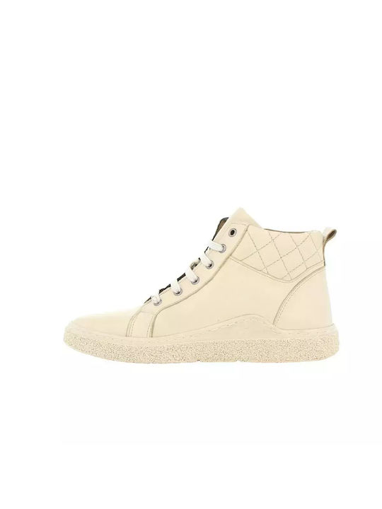 Lazar & Luca Leather Women's Ankle Boots White