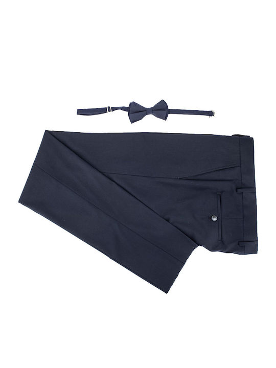 Men's Suit with Vest Navy Blue