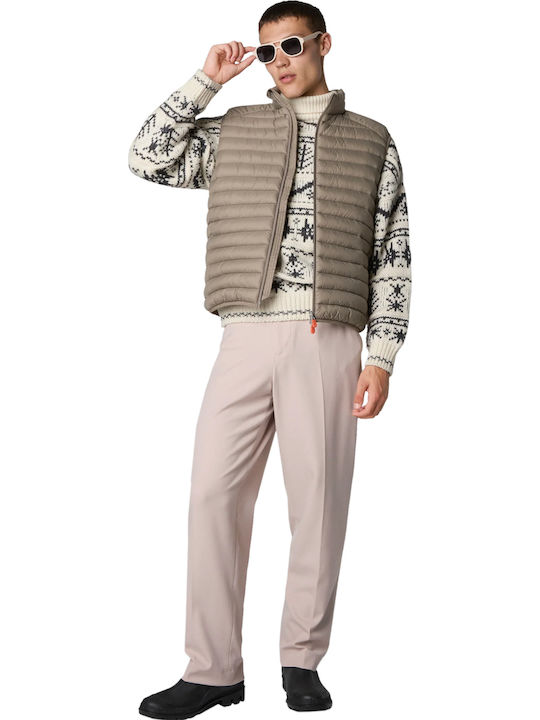 Sleeveless Winter Jacket Gray