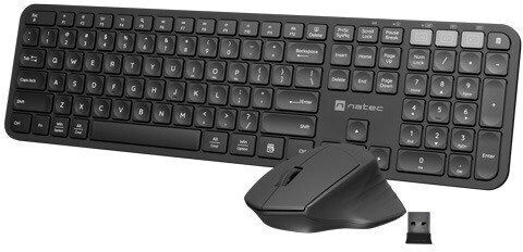 Natec Octopus 2 Wireless Keyboard & Mouse Set English US