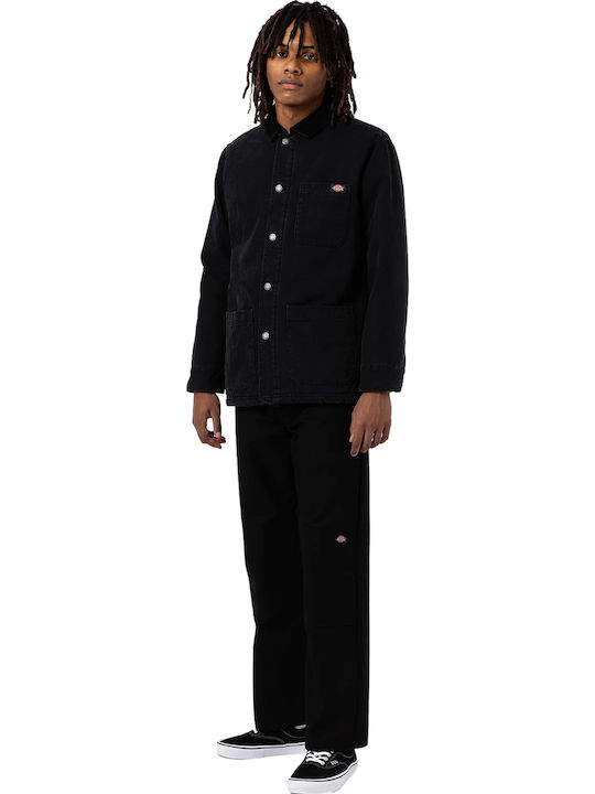 Canvas Chore Winter Jacke Schwarz